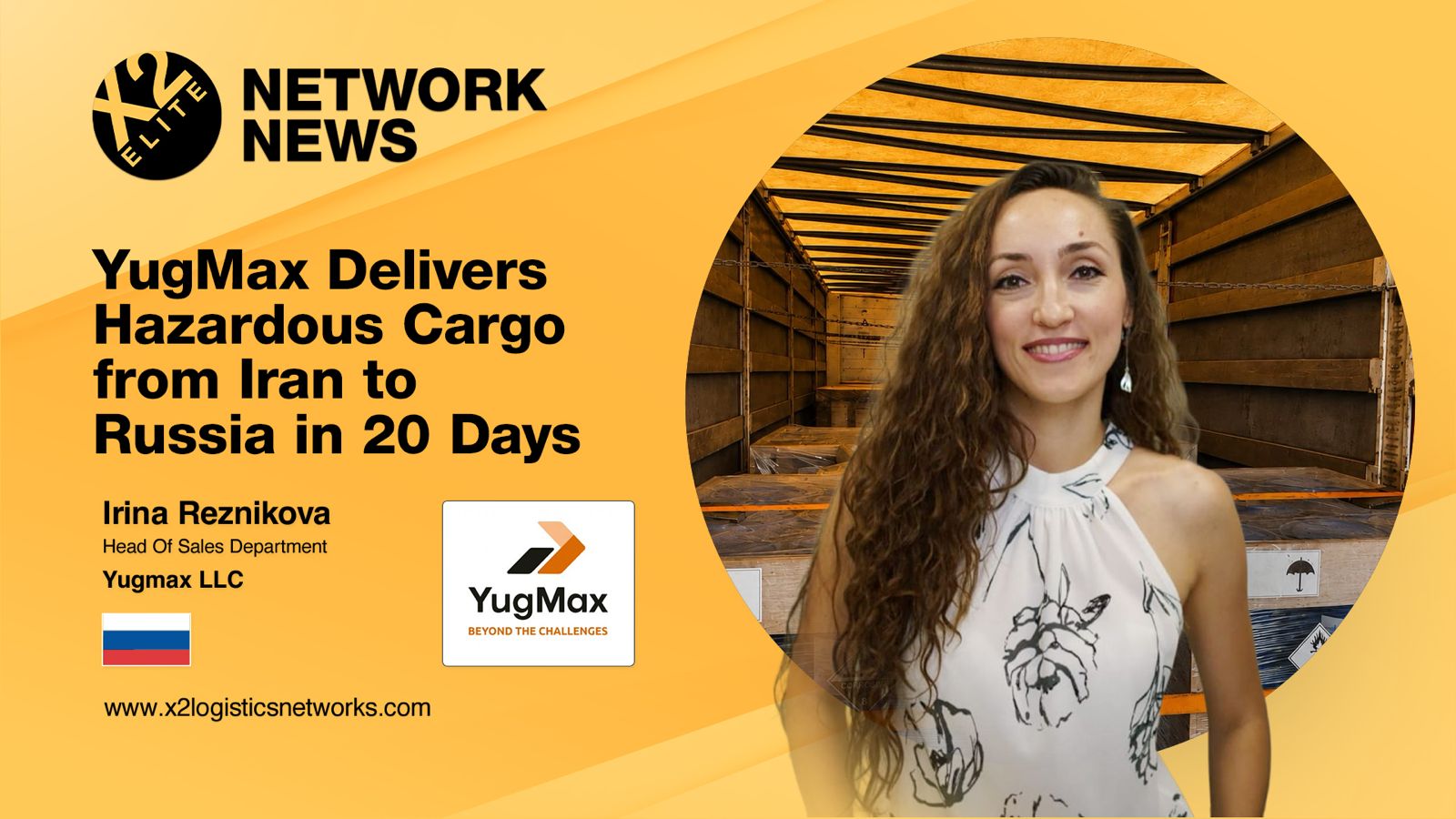 YugMax Delivers Hazardous Cargo from Iran to Russia in 20 Days